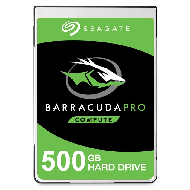 500GB Seagate BarraCuda Pro 2.5" SATA III Hard Drive - 7200RPM, 128MB Cache