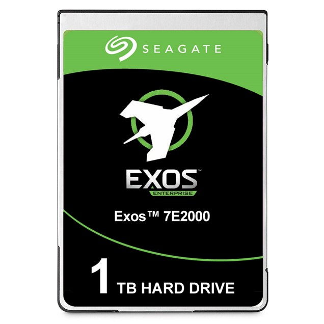 Seagate Exos 7E2000 1TB SATA III 2.5" Hard Drive - 7200RPM, 128MB Cache
