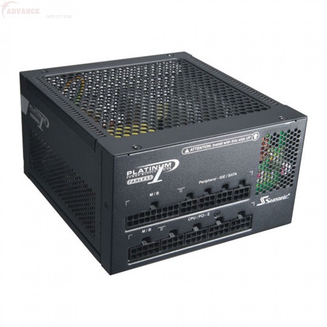 Seasonic Platinum Fanless Series 520W Semi-Modular Power Supply