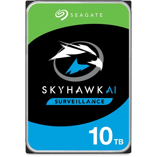 10TB Seagate SkyHawk AI 3.5" SATA III Hard Drive - 256MB Cache