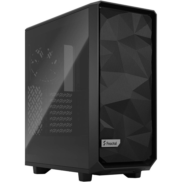 Fractal Meshify 2 Compact Mid Tower Gaming Case - Black 