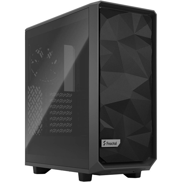 Fractal Design Meshify 2 Compact Mid Tower Gaming Case - Grey 