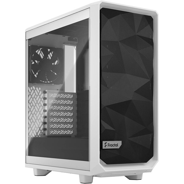 Fractal Meshify 2 Compact Mid Tower Gaming Case - White 