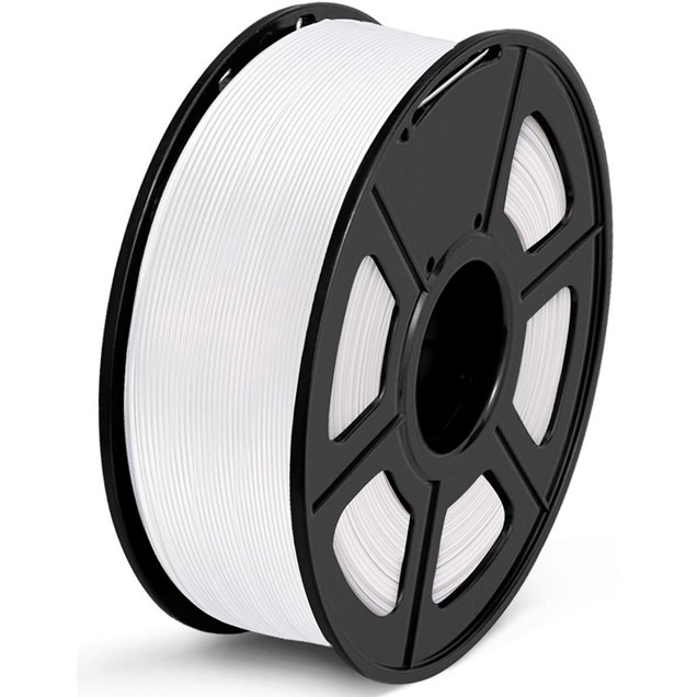 Sunlu PETG 3D Printer Filament in White, 1KG