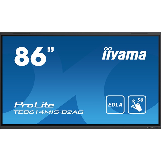 iiyama ProLite TE8614MIS-B2AG 86 inch 4K Interactive Touchscreen Display