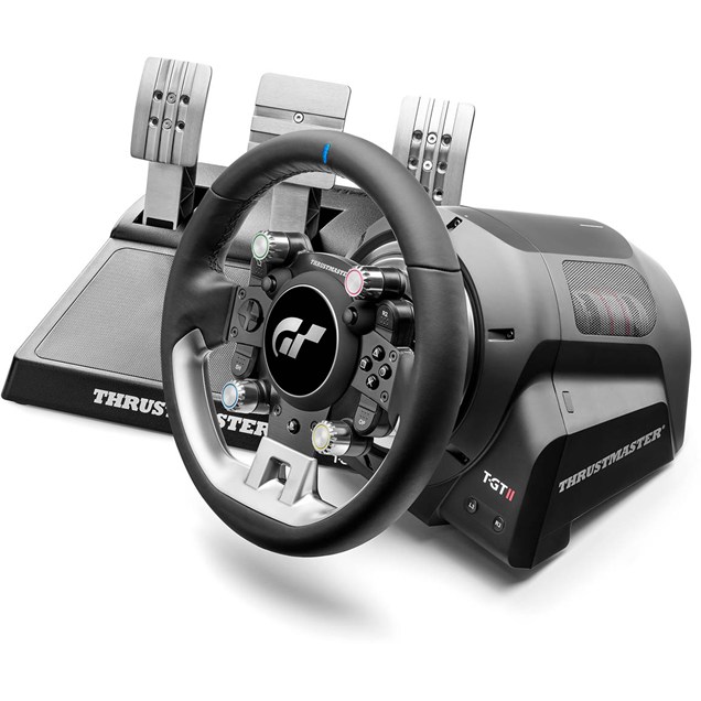Thrustmaster T-GT II Steering Wheel and Pedals