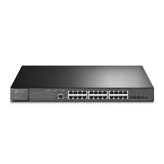 TP-Link TL-SG3428XMP JetStream 24-Port Gigabit Rackmount Switch 