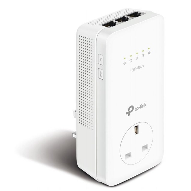 TP-Link TL-WPA8630P WiFi Powerline Unit with Passthrough 