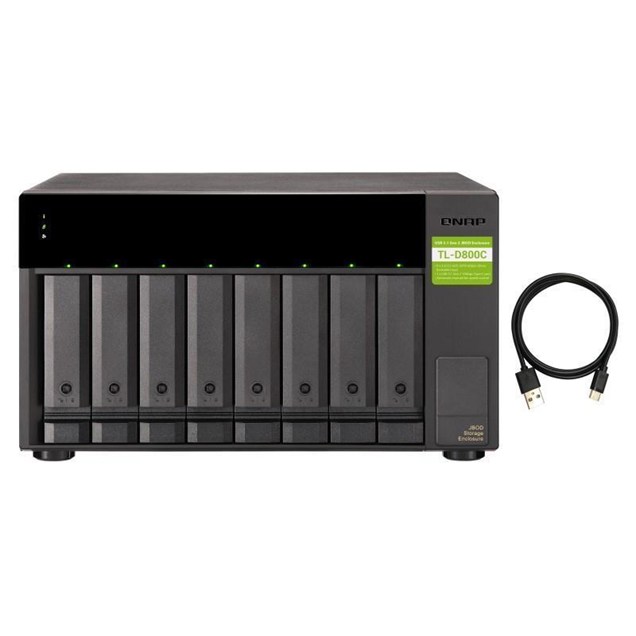 QNAP TL-D800C 8-Bay Desktop Expansion Enclosure
