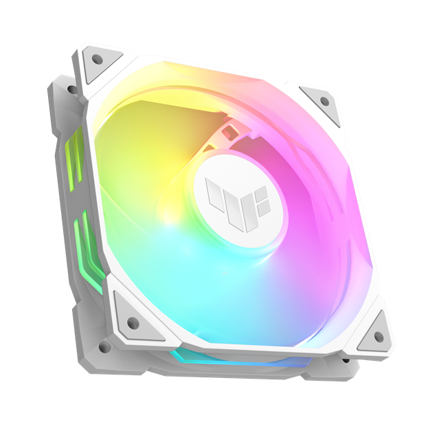ASUS TUF Gaming TR120 ARGB 120mm PWM Fan in White