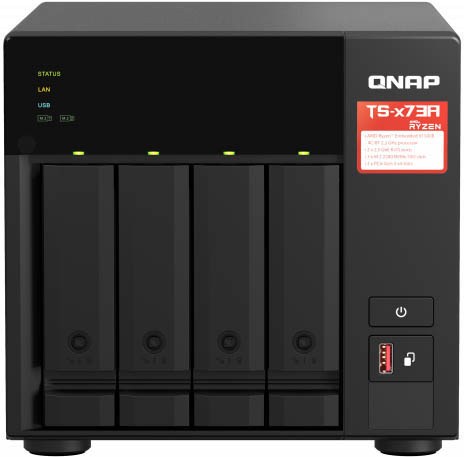 Qnap TS-473A-8G 4-Bay Desktop NAS Enclosure