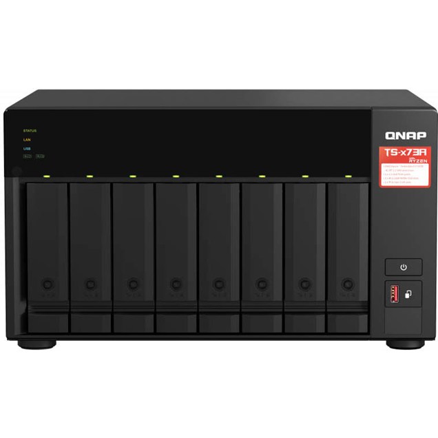Qnap TS-873A-8G 8-Bay Desktop NAS Enclosure