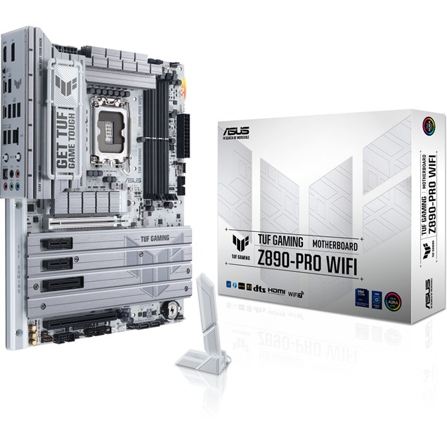 ASUS TUF Gaming Z890-Pro WiFi ATX Motherboard for Intel LGA1851 CPUs