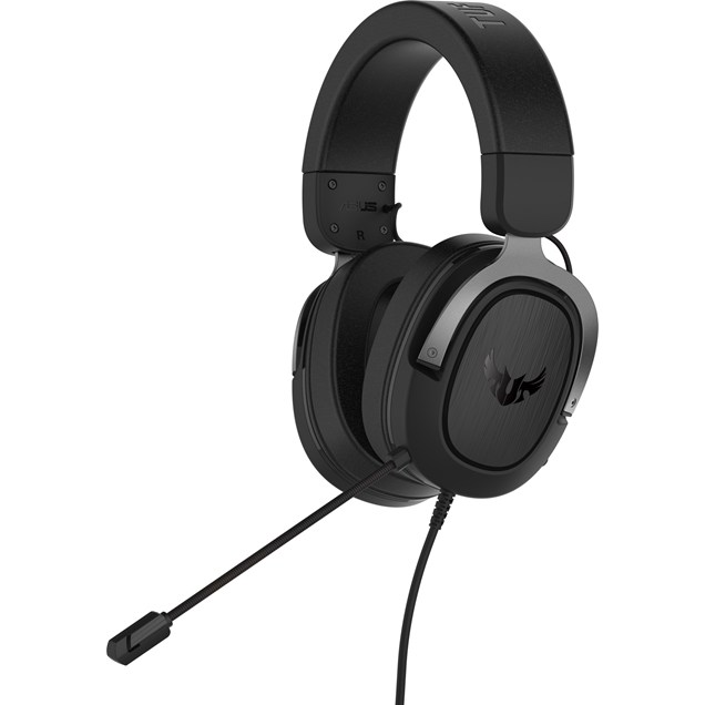 ASUS TUF Gaming H3 Gaming Headset, Gunmetal Highlights