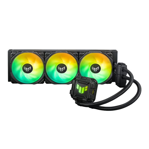 ASUS TUF Gaming LC II 360 ARGB 360mm Liquid CPU Cooler in Black
