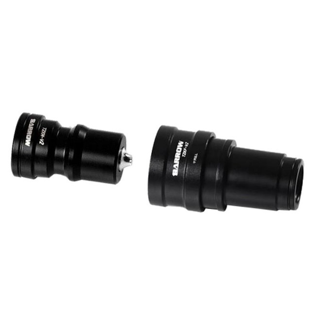 Barrow G/14 Quick Disconnect Set, Male and Female in Black