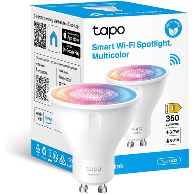 TP-Link Tapo L630 Smart Wi-Fi Spotlight, Multicolour