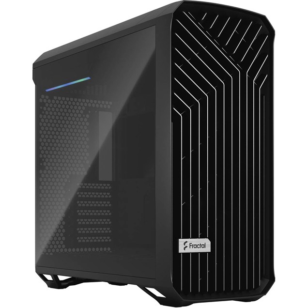 Fractal Torrent Mid Tower Gaming Case - Black 