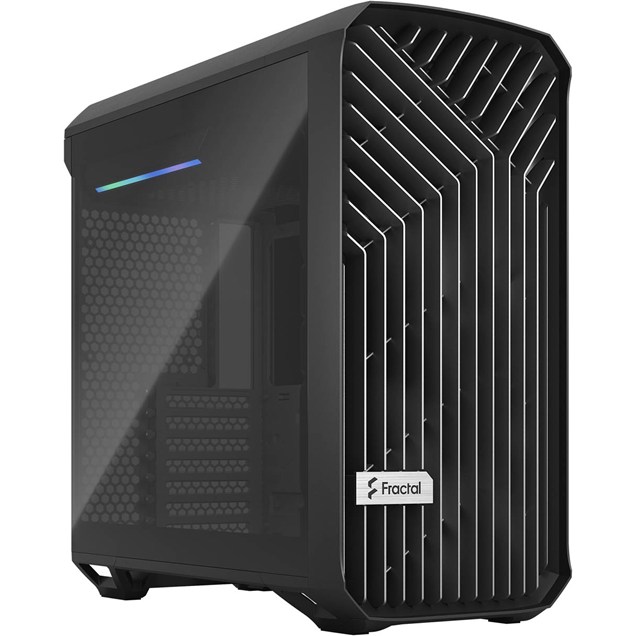 Fractal Torrent Compact TG Mid Tower Gaming Case - Black 