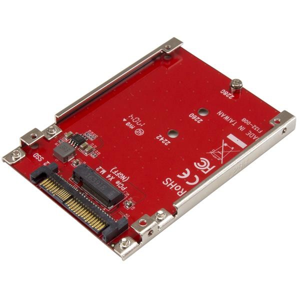 StarTech.com M.2 To U.2 (sff-8639) Host Adaptor For M.2 PCIe NVMe SSDs   