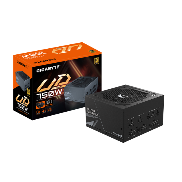 750W Gigabyte UD750GM PG5 Modular 80 Plus Gold PSU