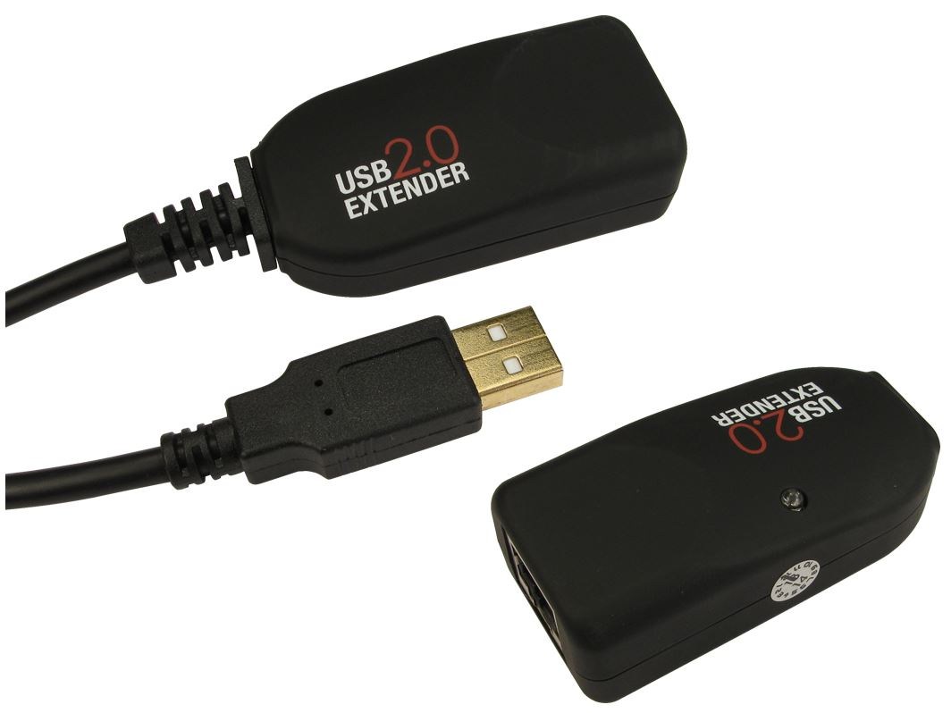USB 2.0 Extender (Supports up to 50m, requires ethernet cable) - CCL ...