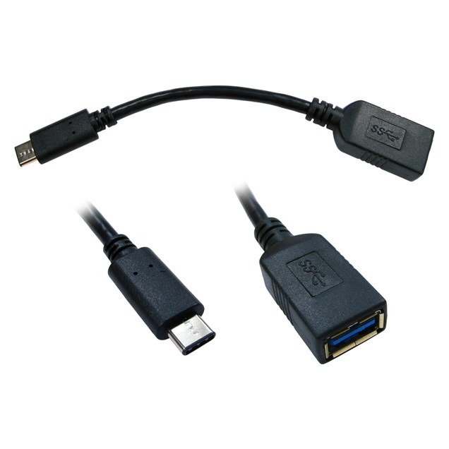 Cables Direct USB 3.0 Type-C Male to USB 3.0 Type-A Female Adapter