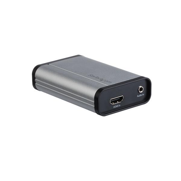 StarTech.com HDMI to USB-C Video Capture Device (Silver/Black)