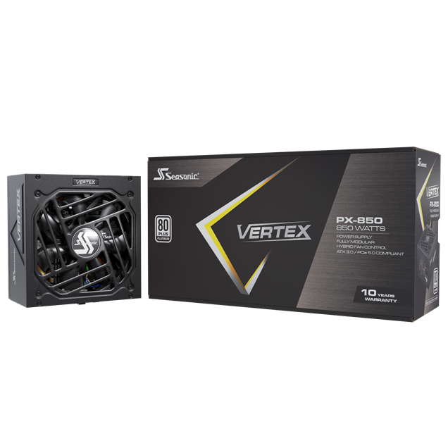 850W Seasonic VERTEX PX Modular 80 Plus Platinum PSU