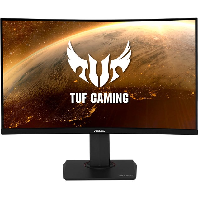 ASUS TUF Gaming VG32VQR 31.5" 1440p (QHD) Curved Gaming Monitor - VA, 400 nits