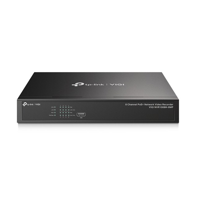 TP-Link VIGI 8 Channel PoE Plus Network Video Recorder