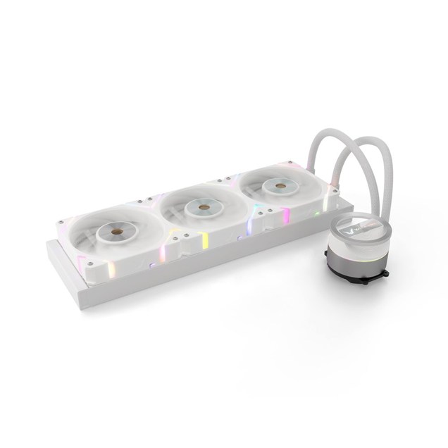 Valkyrie Dragonfang 360mm All-in-One Liquid CPU Cooler in White