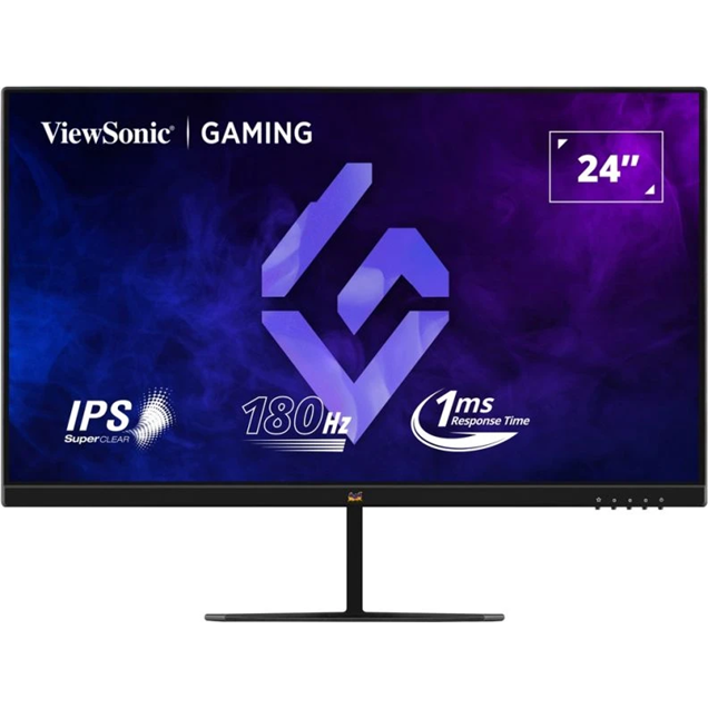 ViewSonic VX2479-HD-PRO 23.8" Full HD Gaming Monitor - IPS, 180Hz, 1ms, HDMI, DP