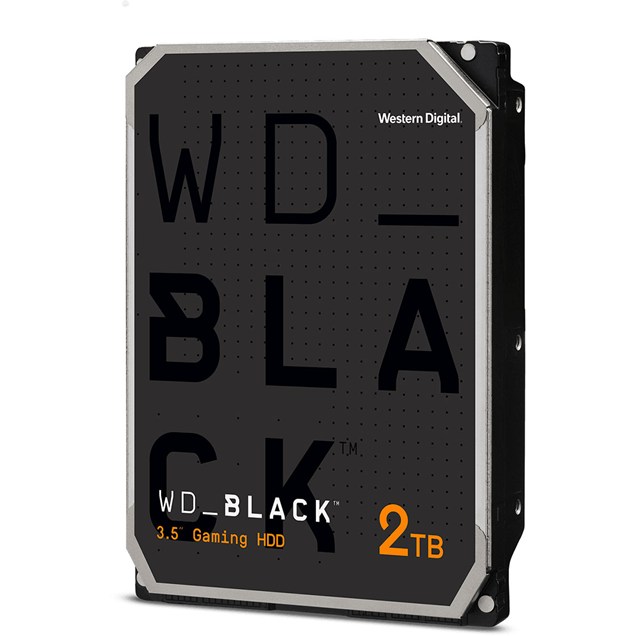2TB Western Digital Black 3.5" SATA III Hard Drive - 7200RPM, 64MB Cache