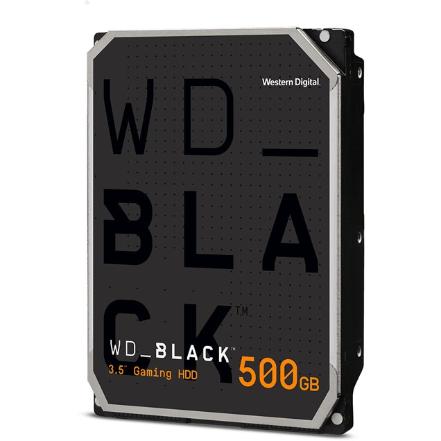 Western Digital Black 500GB SATA III 3.5" Hard Drive - 7200RPM, 64MB Cache