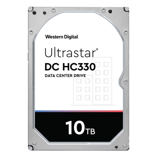10TB Western Digital Ultrastar DC HC330 3.5" SATA III Hard Drive - 7200RPM