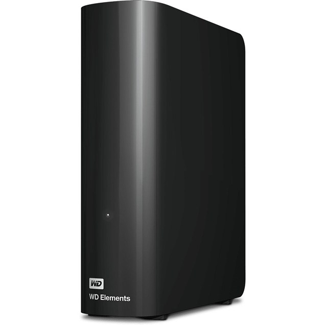 4TB Western Digital Elements Desktop Desktop External Hard Drive - USB 3.2 Gen 1