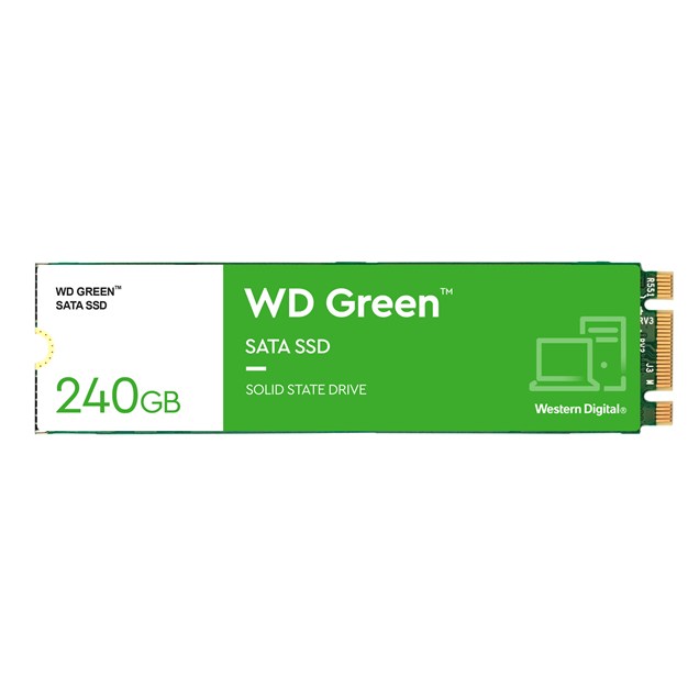 240GB Western Digital Green M.2 2280 SATA III Solid State Drive