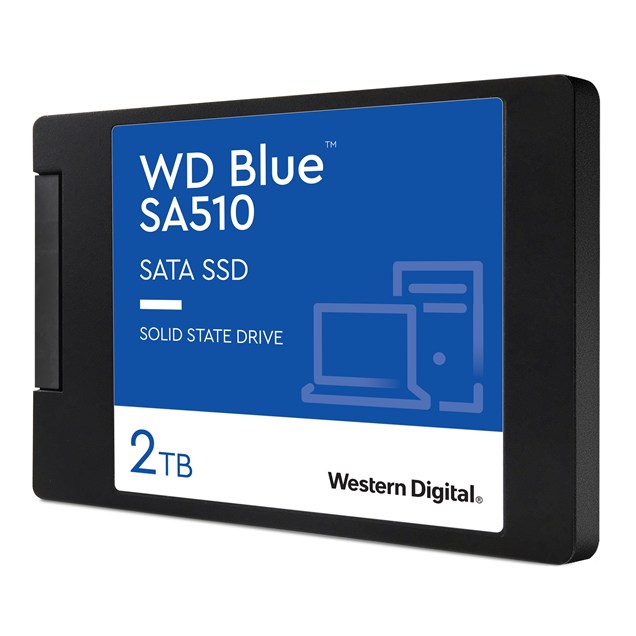 2TB Western Digital Blue SA510 2.5" SATA III Solid State Drive