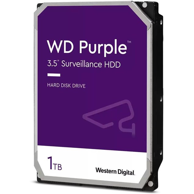 1TB Western Digital WD11PURZ 3.5" SATA Hard Drive - 5400RPM