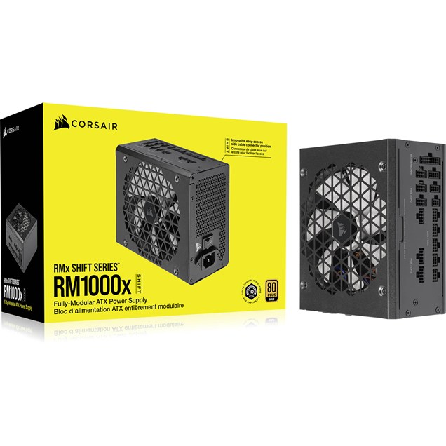 1000W Corsair RMx Shift Series Modular 80 Plus Gold PSU