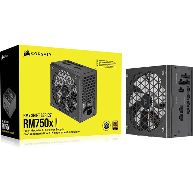 750W Corsair RMx Shift Series Modular 80 Plus Gold PSU