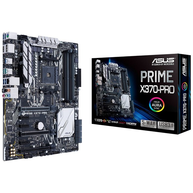 ASUS PRIME X370-PRO ATX Motherboard for AMD AM4 CPUs
