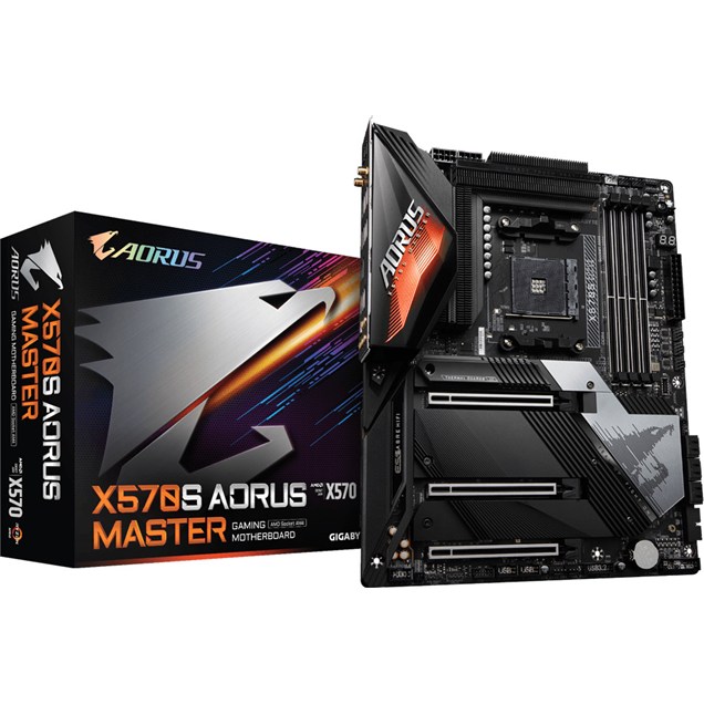Gigabyte X570S AORUS MASTER ATX Motherboard for AMD AM4 CPUs