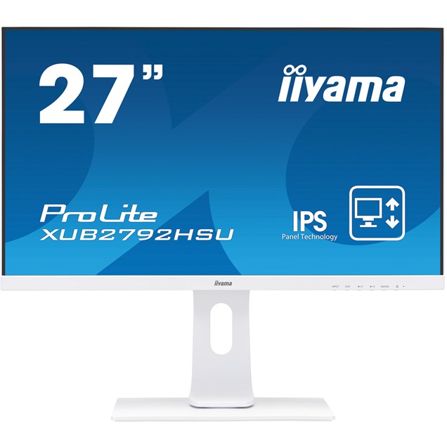 iiyama ProLite XUB2792HSU 27 inch IPS Monitor - Full HD, 4ms, Speakers, HDMI