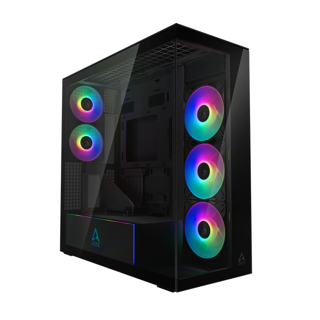 ARCTIC Xtender Mid Tower Gaming Case - VG Mirror Black 