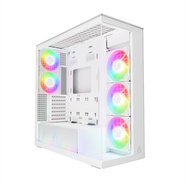ARCTIC Xtender Mid Tower Gaming Case- White