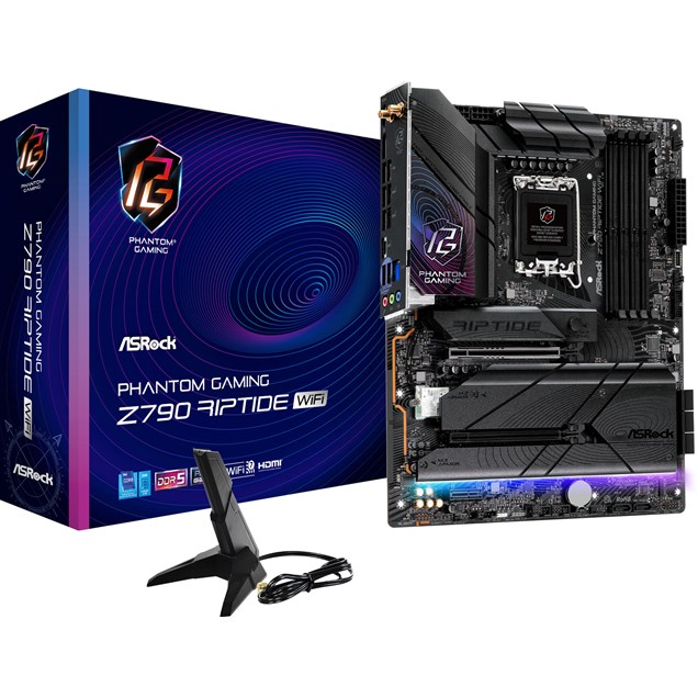 ASRock Z790 Riptide WiFi ATX Motherboard for Intel LGA1700 CPUs