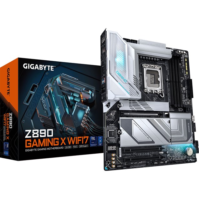 Gigabyte Z890 GAMING X WIFI7 ATX Motherboard for Intel LGA1851 CPUs