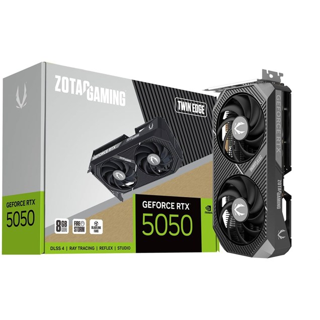Zotac GeForce RTX 5050 Twin Edge 8GB GDDR6 Graphics Card